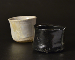 【双頭ノ酒器展　備前とくり 唐津くい呑】 Exhibition of Bizen Tokuri ＆ Karatsu Guinomi