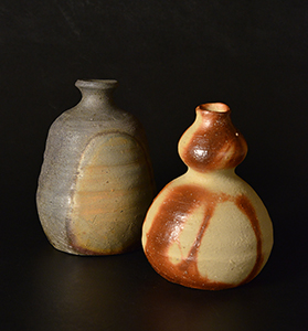 【双頭ノ酒器展　備前とくり 唐津くい呑】 Exhibition of Bizen Tokuri ＆ Karatsu Guinomi