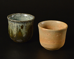 【双頭ノ酒器展　備前とくり 唐津くい呑】 Exhibition of Bizen Tokuri ＆ Karatsu Guinomi