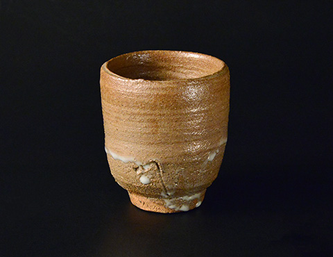 辻 清明作 信楽焼の伽藍香合 辻 清明作 信楽焼の伽藍香合