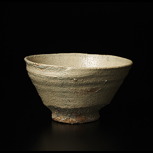 茶碗　銘「白菊」