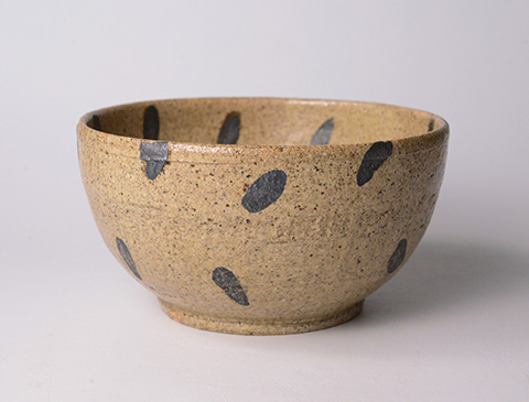 「No.12　魯山人　黄瀬戸釉銀彩鉢　/　 Rosanjin　Bowl, Kiseto glazed, Overglazed silver」の写真　その2