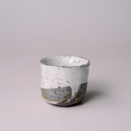 「No.71　粉引唐津ぐい呑 / Sake cup, Kohiki-karatsu」の写真　その1