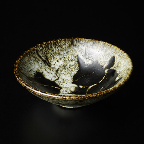 「No.14　河井寛次郎　鐘渓窯　木ノ葉碗 / KAWAI Kanjiro　Tea bowl, Shokeiyo kiln」の写真　その1