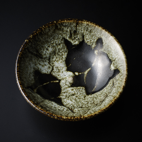 「No.14　河井寛次郎　鐘渓窯　木ノ葉碗 / KAWAI Kanjiro　Tea bowl, Shokeiyo kiln」の写真　その2