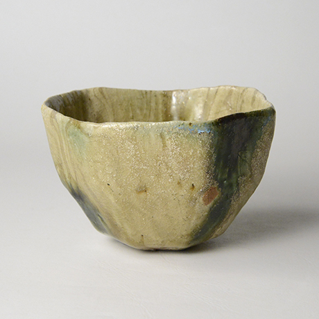 「No.15　黄瀬戸織部茶碗 / Tea bowl, Kiseto-oribe」の写真　その3