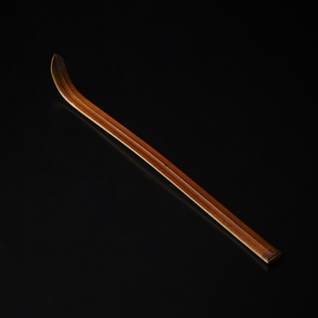 「No.24　黒田辰秋　茶杓 / KURODA Tatsuaki　Tea Scoop」の写真　その1