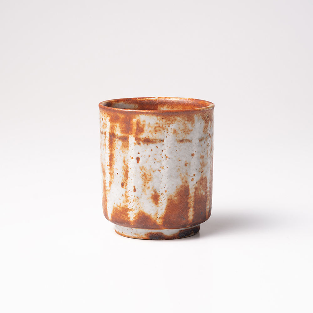 志野つつ茶垸
