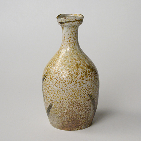 「No.40　灰被り志野徳利 / Sake flask, Ashy-shino」の写真　その4