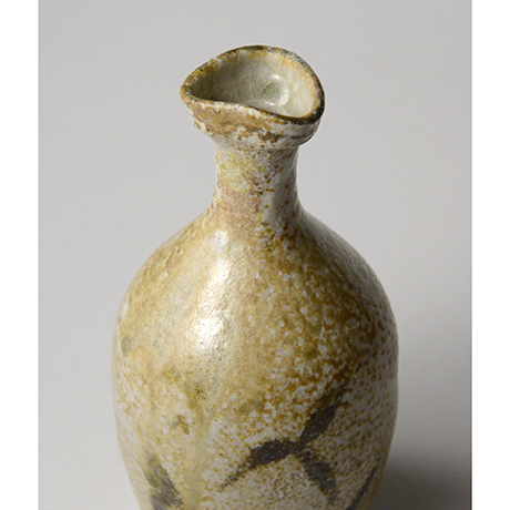 「No.40　灰被り志野徳利 / Sake flask, Ashy-shino」の写真　その6