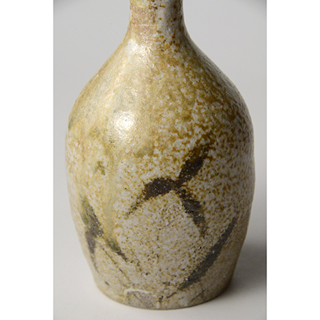 「No.40　灰被り志野徳利 / Sake flask, Ashy-shino」の写真　その7