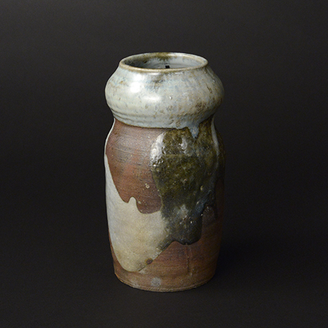 「No.49　朝鮮唐津花生 / Vase, Chosen-karatsu」の写真　その1