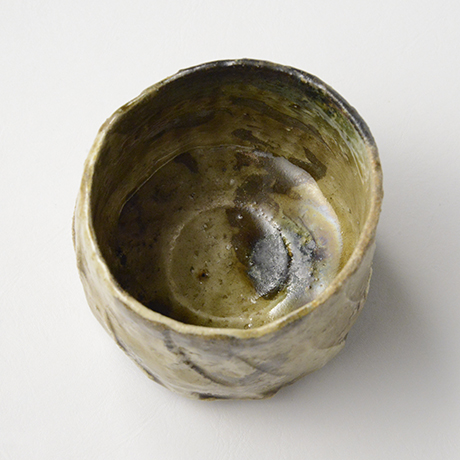 「No.7　黄瀬戸織部茶碗 / Tea bowl, Kiseto-oribe」の写真　その5