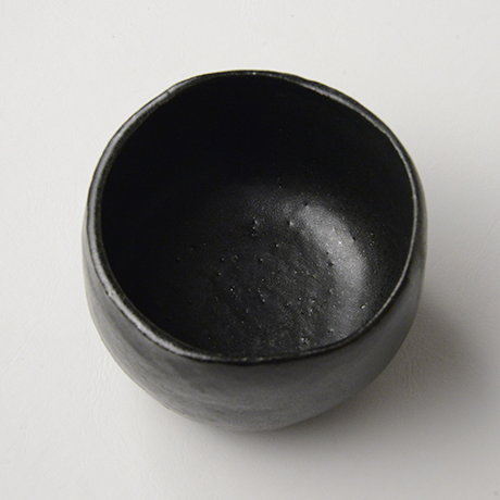 「No.15　黒釉茶碗 / Chawan, Black glazed」の写真　その5