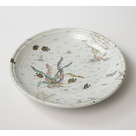 「No.13　色絵大鉢「海中の図」　Bowl, Iro-e, “Under the Sea”」の写真　その2