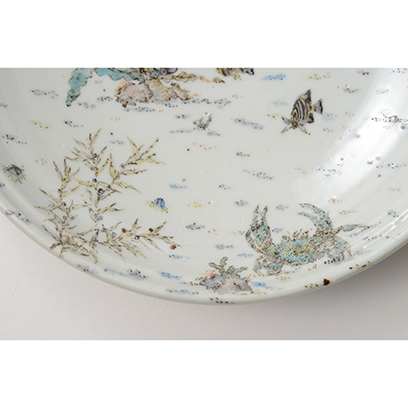 「No.13　色絵大鉢「海中の図」　Bowl, Iro-e, “Under the Sea”」の写真　その5