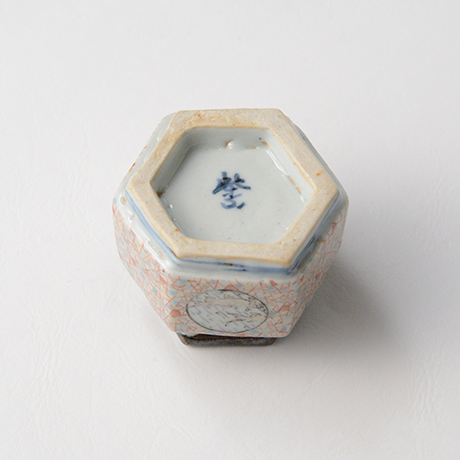 「No.21　色絵銀彩小壷　「こ保理文」　　Small Vessel, Iro-e with silver, “Icecrack pattern”」の写真　その5