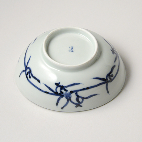 「No.22　山水図楕円向付 /   Oval dish with landscape design, Sometsuke」の写真　その3