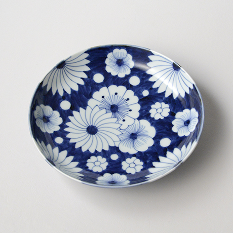 「No.25　菊花外濃文七寸皿 /   Dish with flower design, Sometsuke」の写真　その2