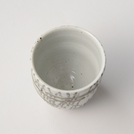 「No.3　色絵銀彩ゆのみ　 Tea cup, Iro-e with silver」の写真　その5