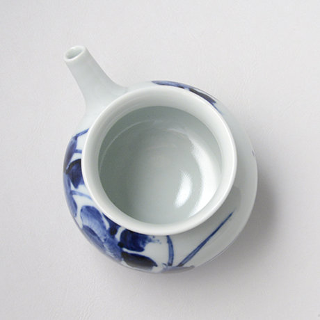 「No.40　岩牡丹文片口  /   Lipped bowl with peony design, Sometsuke」の写真　その3