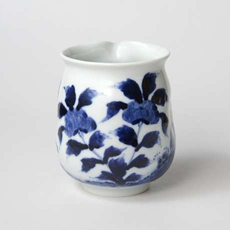 「No.43　花鳥文片口  /   Lipped bowl with flower and bird design, Sometsuke」の写真　その2