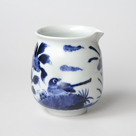 「No.43　花鳥文片口  /   Lipped bowl with flower and bird design, Sometsuke」の写真　その3