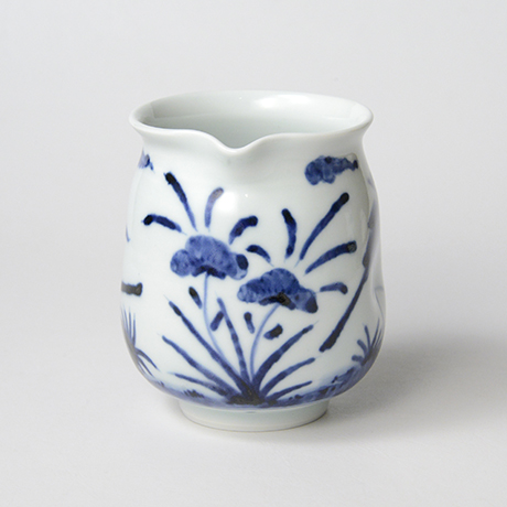 「No.43　花鳥文片口  /   Lipped bowl with flower and bird design, Sometsuke」の写真　その4