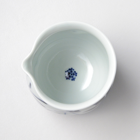 「No.43　花鳥文片口  /   Lipped bowl with flower and bird design, Sometsuke」の写真　その5
