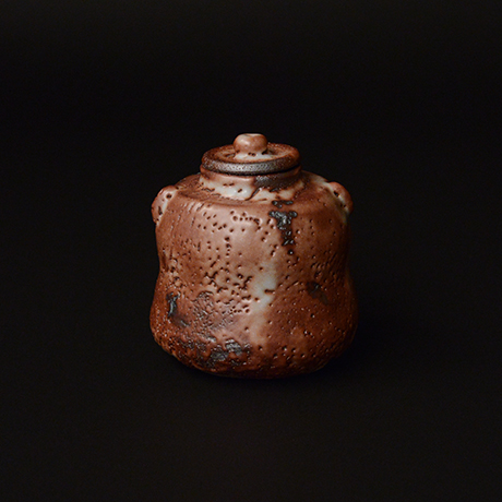 「No.19 紫志野茶入 / Tea caddy, Murasaki-shino」の写真　その2