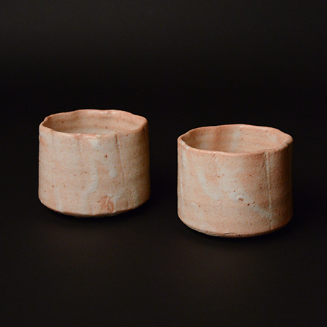 「No.51 志野輪花向付 六客 / A set of 6 bowls, Shino」の写真　その1