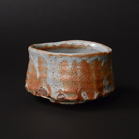 「No.8 鼠志野茶盌 / Chawan, Nezumi-shino」の写真　その1