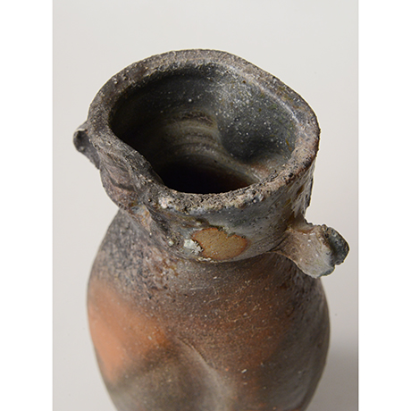 「No.5(図14)　備前耳付花入    Flower Vase, Bizen」の写真　その4