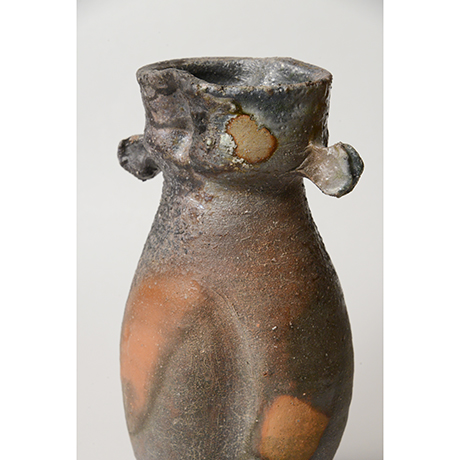 「No.5(図14)　備前耳付花入    Flower Vase, Bizen」の写真　その5