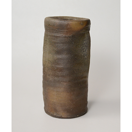 「No.7(図16)　備前矢筈口花入    Flower Vase, Bizen, Yahazu-kuchi shaped」の写真　その3