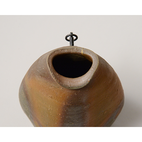 「No.49(図21)　備前掛花入   Hanging Flower Vase, Bizen」の写真　その4