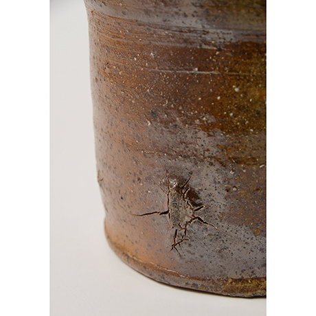 「No.1(図23)　備前一重口水指   Water jar, Bizen, Hitoe-guchi shaped」の写真　その5