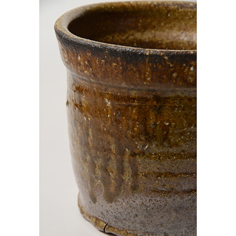 「No.1(図23)　備前一重口水指   Water jar, Bizen, Hitoe-guchi shaped」の写真　その6