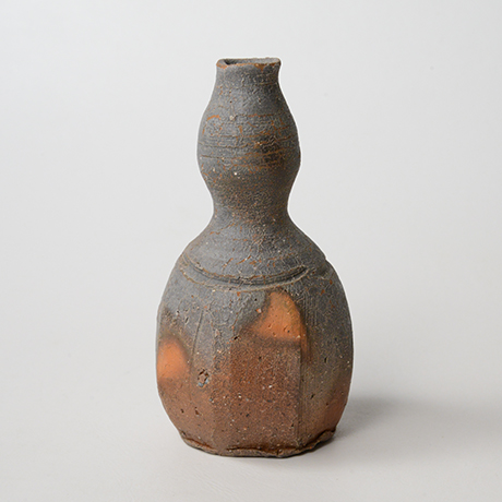 「No.27(図33)　備前瓢徳利   Sake flask, Bizen, Gourd-shaped」の写真　その2