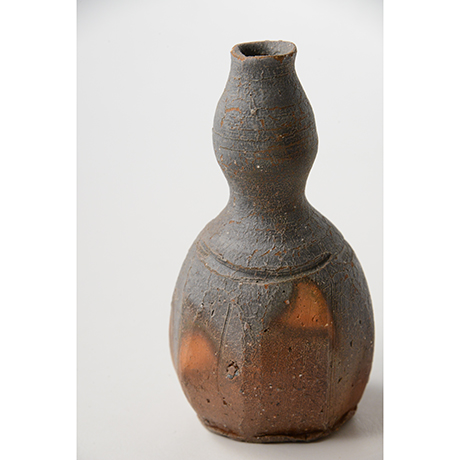 「No.27(図33)　備前瓢徳利   Sake flask, Bizen, Gourd-shaped」の写真　その5