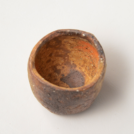 「No.40(図43)　信楽ぐい呑　Sake Cup, Iron-painting」の写真　その3