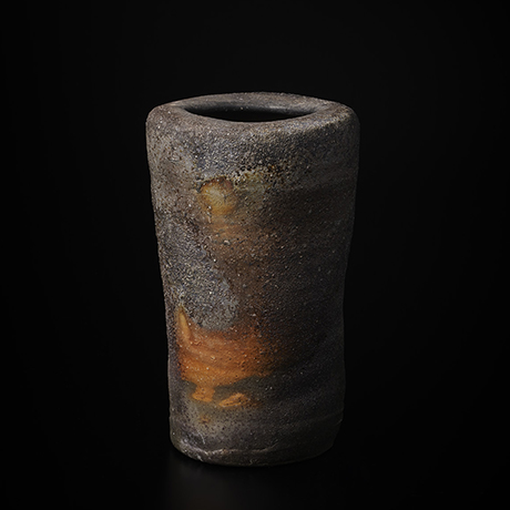 「NO.6(図15)　備前矢筈口花入    Flower Vase, Bizen, Yahazu-kuchi shaped」の写真　その1