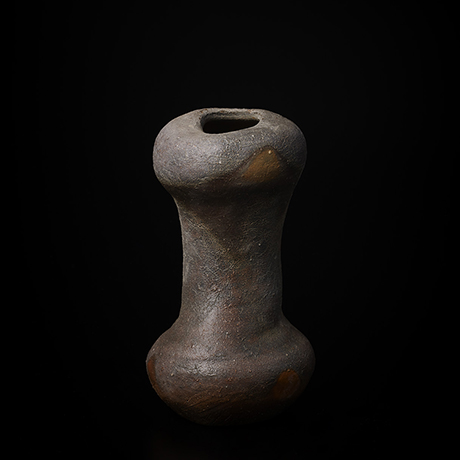 「No.47(図20)　備前瓢掛花入   Hanging Flower Vase, Bizen, Gourd-shaped」の写真　その1