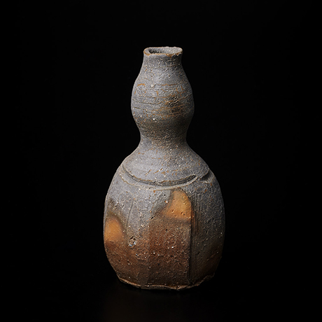 「No.27(図33)　備前瓢徳利   Sake flask, Bizen, Gourd-shaped」の写真　その1