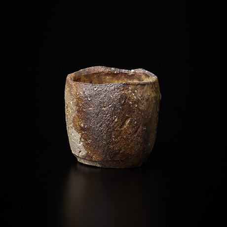 「No.40(図43)　信楽ぐい呑　Sake Cup, Iron-painting」の写真　その1