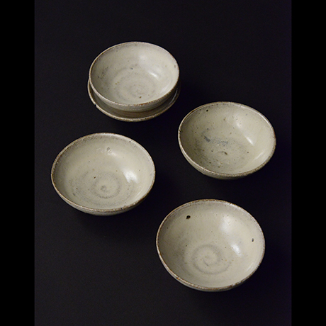 「No.S-26 斑唐津豆皿 五 / A set of 5 small plates, Madara-karatsu」の写真　その1