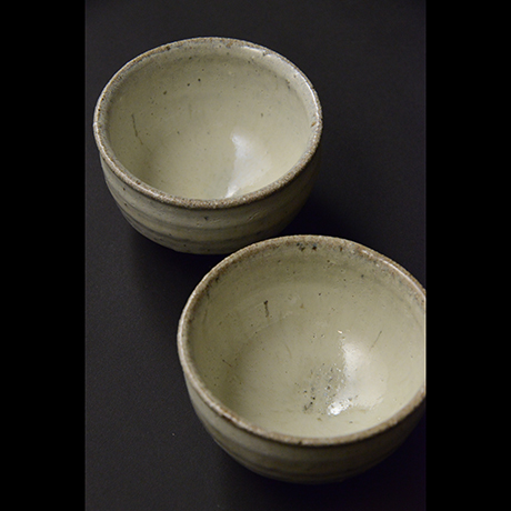 「No.S-55 斑唐津汲出 五 / A set of 5 cups, Madara-karatsu」の写真　その2