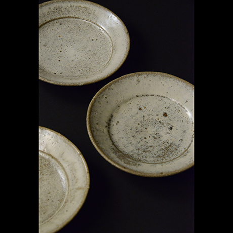 「No.S-6 斑唐津皿 五 / A set of 5 plates, Madara-karatsu」の写真　その2