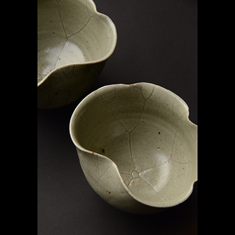「No.10　荷葉向付 五　A set of 5 dishes, Lotus shaped」の写真　その2
