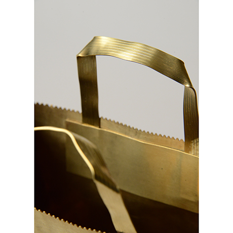 「No. 48 真鍮  ‘紙袋’ / “Paper bag”, brass」の写真　その4